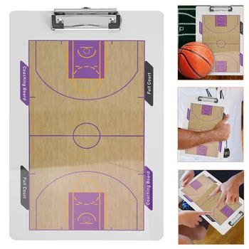 Basketbal Boarderase Suché Koučovanie Schránky Tabuľa Na Písanie Výstroj Obojstranný Techniky Tabuľami Stratégie