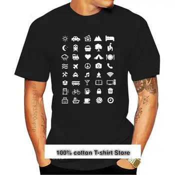 Camiseta de viaje con iconos para hombre, ropa clásica para mujer, Top