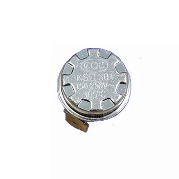 Elektrický Tlakový Hrniec Časti KSD301 teplotného spínača 165 titul s 6,3 mm kolíky