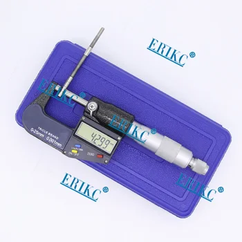 ERIKC Vysoko presné Common rail injektor Digital Mikrometer na testovanie hrúbka náhradných dielov