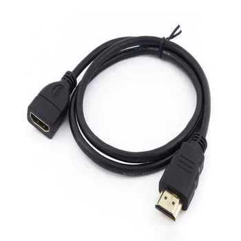 HDMI Samec Samica Predlžovací Kábel HDMI Chránič Extender Kábel