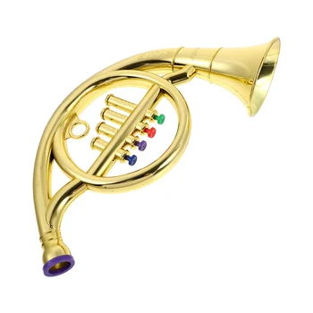 Horn Hračka Trúby Deti Francúzsky Hračky Hudobné Saxofón Nástroj Výkon Rekvizity Childrenmodel Simulované Windnoise Maker