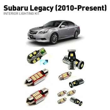 Interiérové Led osvetlenie Pre Subaru Legacy 2010+ 8ks Led Svetlá Pre Autá osvetlenie auta automobilových žiaroviek Canbus