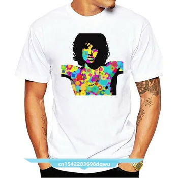 Jim Morrison Geometrické T-Tričko 100% Bavlna Unisex Ženy Zábavné Dizajn Tee Tričko