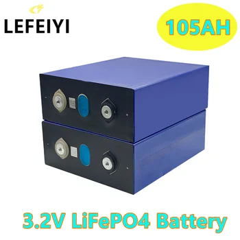 LEFEIYI – LiFePO4 3.2 V 105AH Lítium železa fosfát batérií pre elektromobily, solárne články,Golf cart, DIY 12/24/36/48V
