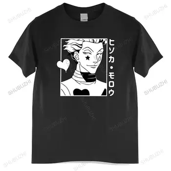 letné t-shirt shubuzhi značky teeshirt Novinka Hunter X Hunter T Shirt Mužov Japonské Anime Manga Tričko Hisoka Morow