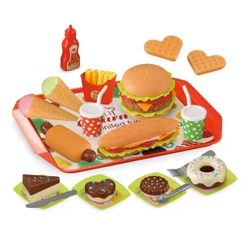 Miniatúrny domček pre bábiky Hamburger-Cola Cup Fast Food na Blyth Barbies Doll House Hrať Kuchyňa Ice Cream Príslušenstvo Hračky