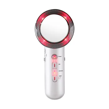 Tri-v-jednom Chudnutie Nástroj LED Krásy Nástroj EMS Micro-bežné Ultrazvukové Micro-elektrické Krása Pokožky Nástroja