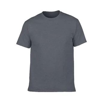 Vlastné T-Shirt Loga Výšivky Posádky krku, krátke rukáv dizajn Tlačených Personalizované Značky pánske Krátke Rukávy BVR4