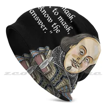 William Shakespeare Osobné Vzor Pletené Čiapky Plus Veľkosť Elastické, Mäkké Spp Shakespeare Literatúra Poézia Romeo A Júlia