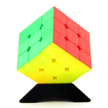 YONGJUN YJ Ruilong Stickerless 3x3x3 Magic Cube Rýchlosť Puzzle 3*3 Rýchlosti Kocka Vzdelávacie Magico Cubo vzdelávacích Hračiek, Darčekov, 55mm