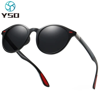 YSO 2020 Okrúhle slnečné Okuliare Pre Ženy, Nový Dizajn TAC Polarizované Šošovky UV Ochrany Dámske Okuliare Pre Jazdy Autom Okuliare 599