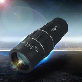 Špinenie Rozsah 16x52 Dual Focus, Zoom Optický Objektív Deň Nočné Videnie Pancierovanie Cestovné Monokulárne Ďalekohľad cestovného Ruchu Rozsah Ďalekohľady