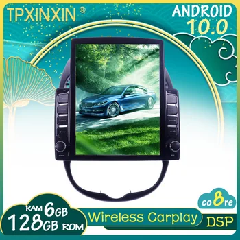 10.0 Pre Peugeot 206 Android Auto Stereofónne autorádio s Obrazovke Tesla Rádio Prehrávač Auta GPS Navigácie Vedúci Jednotky