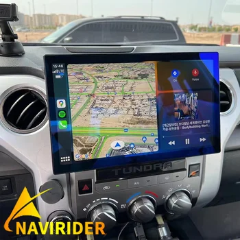 13.3 Palcový Displej Android Auto Multimediálne Video Prehrávač Pre TOYOTA Tundra 2014-2021 Stereo GPS Navigácie Bezdrôtová Carplay