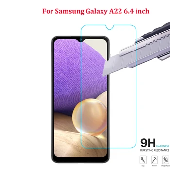 2.5 D Tvrdeného Skla Pre Samsung Galaxy A11 A22 A32 A41 A51 Screen Protector Plný Kryt Objektívu Fólia Pre Samsung A22 Sklo