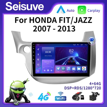 2 din Android autorádia Pre HONDA FIT JAZZ na roky 2007-2013 Multimediálne Video Prehrávač, GPS Navigáciu, RDS 4G Carplay Vedúci Jednotky WiFi, DVD