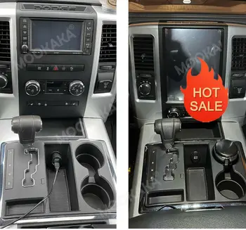 Android 64 G Auto Multimediálny Prehrávač Pre Dodge RAM 2009 - 2018 GPS Navigácie Rádio Tesla Štýl Auto Stereo Vedúci Jednotky magnetofón