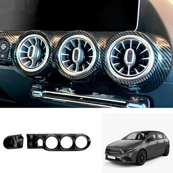 Auto, Interiér V Prednej Stredovej Konzoly Klimatizácia A/C Prieduch Zásuvky Panel Výbava Pre Mercedes-Benz B Trieda W247 2020+