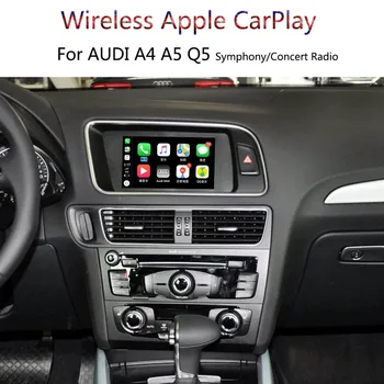 Bezdrôtové Apple Carplay Android auto adaptér rozhranie Pre Audi A4 B8 B8.5 8K Symfónia/Koncert Rádio S 6.5 v pôvodnom displej