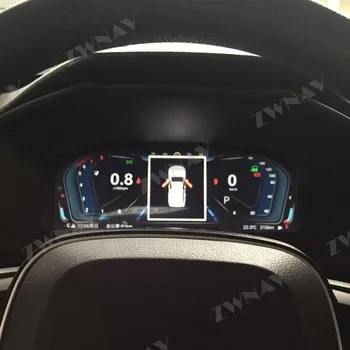 Digitálny Panel Panel Virtuálneho združenom Kokpitu LCD Rýchlomer Pre Toyota RAV4 RAV 4 2019 2020 Android 9.0 Obrazovke