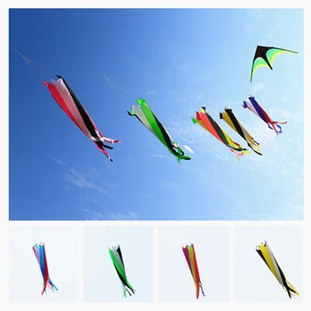 Doprava zadarmo veľké windsock kite vonkajšie hračky lietania nylon ripstop drakov pre dospelých koi fish kite dacron
