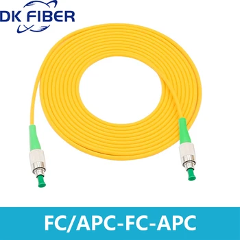 FC/APC na FC/APC Optický Patch Kábel Kábel 15 M 30 M 3.0 MM Vysoká rýchlosť Telecom úrovni