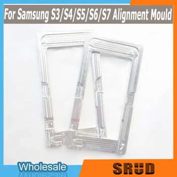 Hliníkové Presné Zarovnanie Kovové Formy Dotykový LCD Displej OCA Pozíciu Formy Pre Samsung Galaxy S3 i9300 S4 i9500 S5 g900
