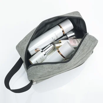 Kozmetická Taška Mužov Vonkajšie Cestovné Toaletné Potreby Organizátor Wash Bag Prenosné Plátno Kabelky Ženy Odkladacie Puzdro Make-Up Tašky