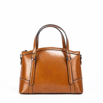 Kožené dámske kabelky Luxusné kabelky Veľkú kapacitu Tote ženy je jeden ramenný messenger taška