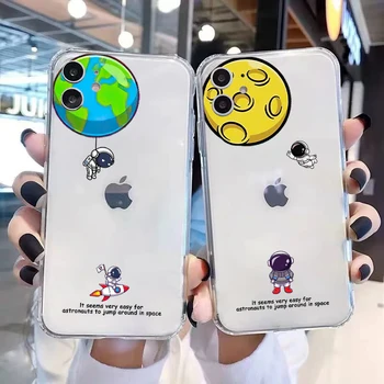 Krásne Astronaut Jasné, Telefón puzdro Pre Apple iPhone 14 13 12 11 Pro 12 13 Mini X XR XS Max SE 6 6 7 8 Plus Carcasa