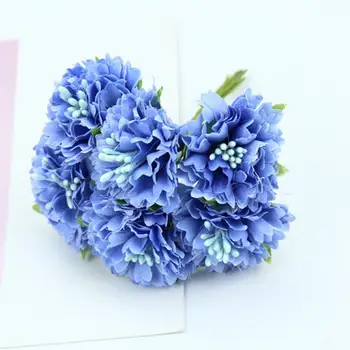 Krásne Umelé Kvety Výtvarné Spracovanie Viacerých Farba Nepremokavé Simulácia Klinčeky na Darčeky