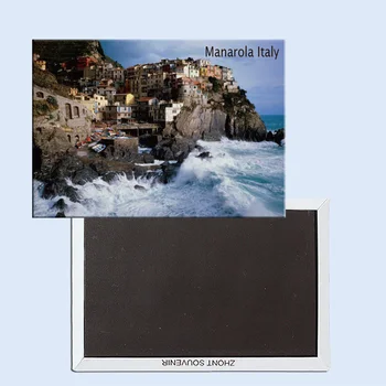 Manarola, Taliansko, Magnetické chladnička nálepky, turistické suveníry, drobné darčeky, 24819