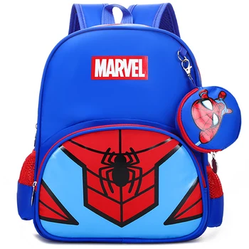 Marvel Deti, Batohy Pre Deti Značky Cartoon Spiderman Chlapci Ramená Tašky Študentov Luxusné Módne Schoolbags Veľkou Kapacitou