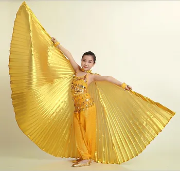 NOVÉ brušného tanca rekvizity ženy, brušný tanec 3 farby Svieti krídla dievčatá krídla uhol otvorenia tanečník rekvizity krídla