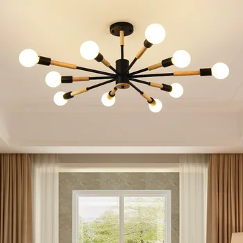 Nový Magic Bean Luster Nordic Post-moderná Obývacia Izba Lampa Jedáleň, Spálňa Svetlo Luxusné Dizajnér Umenie Led Lampa