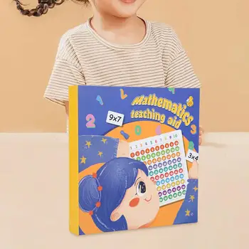 Násobenie Stôl stolová Hra Matematika učebná pomôcka Box pre Domáce Livng Izba Deti