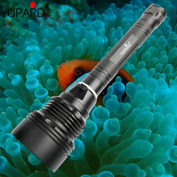 P90 LED Silné Svetlo Svetlomet, Vonkajšie Osvetlenie potápačská Baterka Long-Range Multi-function Nepremokavé Nabíjateľné baterky