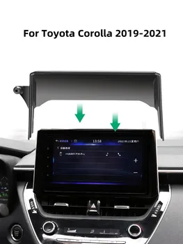 Pre Toyota Corolla 2019-2021 Auto Držiaka Telefónu Auto Displej Telefónu Stojan Mobilný Telefón Mount pre Samsung iPhone 12 11 XS XR X 8