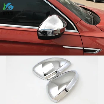Pre Volkswagen Tiguan L 2017 2018 2019 ABS chrome Prekrytie Panel Dverí Zrkadlo Pokrytie Chrome Auto Styling Príslušenstvo