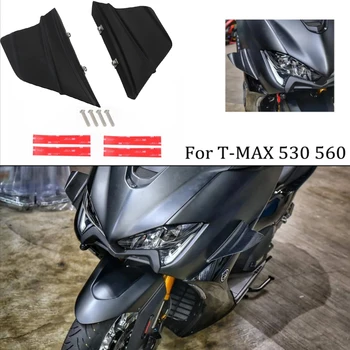 Pre Yamaha TMAX530 Kapotáže Motocykel časti Aerodynamické Krídlo Súpravy Pevného Winglets Kapotáže Krídlo TMAX 530 TMAX 560 TMX560 2012-2021