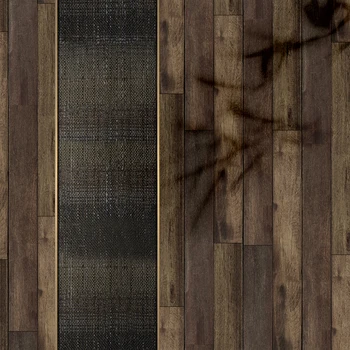 Samolepky na stenu tmavé drevo obilia výzdoba domov tvorivé Americkej krajiny samolepiace podlahové samolepky skriňa skriňa dvere stick