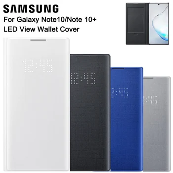 SAMSUNG LED Zobrazenie Kryt Smart Cover Telefón puzdro pre Samsung Galaxy Note X NoteX Poznámka 10 Note10 Plus ORIGINLA PRÍPADE
