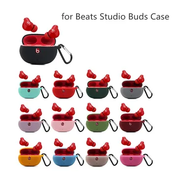Silikónové puzdro pre Beats Studio Puky 2021 soft Anti-Stratil Chránič slúchadlo príslušenstvo s Kľúčom pre Beats Studio Puky Prípade