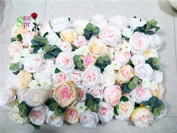 SPR Doprava Zadarmo 10pcs/veľa 3D Umelé ruže, pivónia &skúmie kvetinové steny svadobné pozadie umelé kvetinové aranžmány