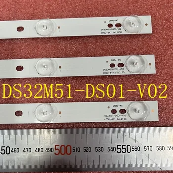 Súprava 3ks LED podsvietenie bar Pre DS32M51-DS01-V02 DSBJ-WG T32S T32FUZ X32S