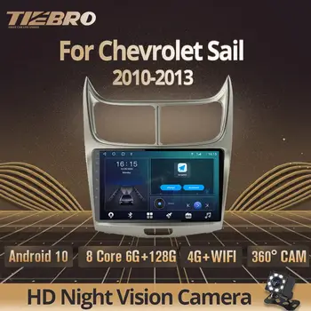 TIEBRO 2 Din Android 10.0 Pre Chevrolet Plachty Auto Multimediálny Prehrávač Navigácie GPS 2010-2013 2 Din Stereo Prijímač Č. 2 Din DVD