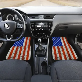 USA vlajka Auto Rohože / American flag Auto Rohože / vlajku USA predné Auto Rohože / USA Roztrhané vlajka Auto Príslušenstvo
