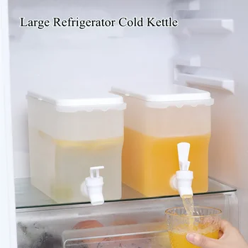 Veľké Chladničky Studenej Kanvica s Kohútik Limonádu Fľaša Drinkware Kanvica Hrniec Nápojový Automat v Pohode Vody Vedro Kuchyňa