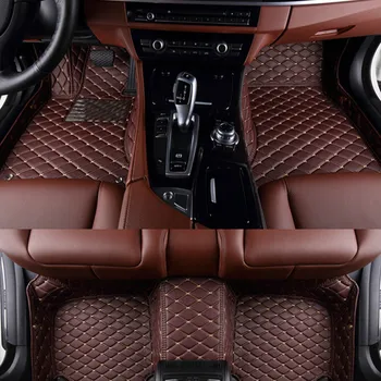 Vysoko kvalitné rohože! Vlastné špeciálne auto podlahové rohože pre Cadillac ATS 2019-2012 nepremokavé, odolné auto koberce pre ATS 2016
